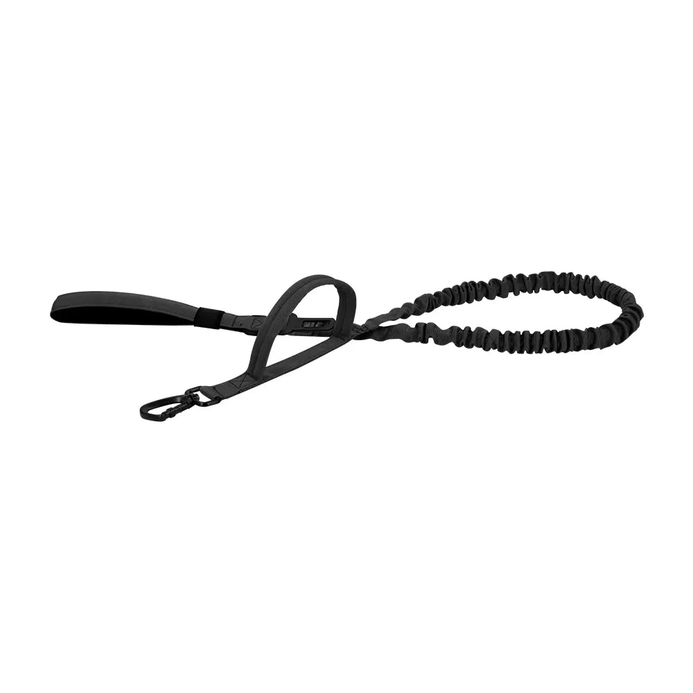 Adjustable Tactical Nylon Dog Leash With Dual Quick Release Handles