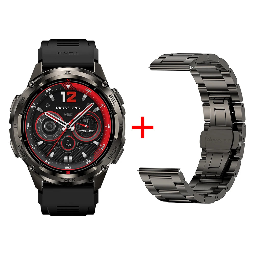 KOSPET TANK T3 Ultra GPS Smart Watch With Bluetooth Calling