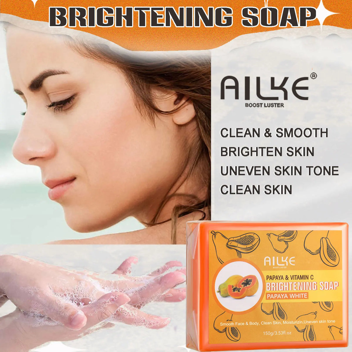 AILKE Collagen 5in1 Skincare Set For Face And Body