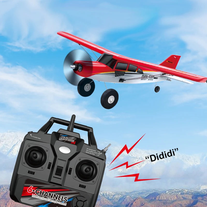 JIKEFUN Qidi560 Brushless RC Airplane With LED Lights
