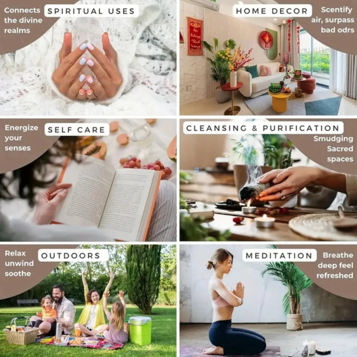Assorted Fruit Scented Incense Sticks For Meditation And Relaxation