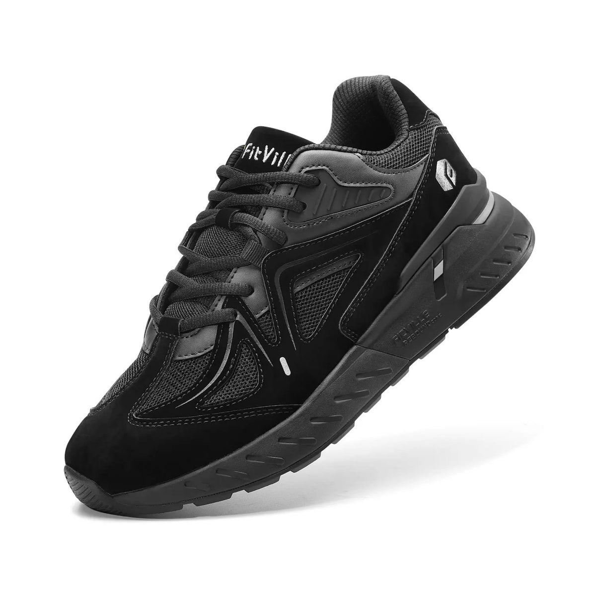 Fitville Men's Lightweight Walking Shoes For Arch Support And Comfort