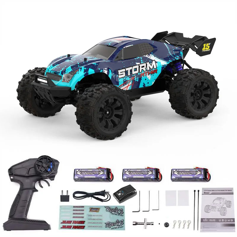 JIUSI Brushless 4WD High Speed Off Road RC Racing Car