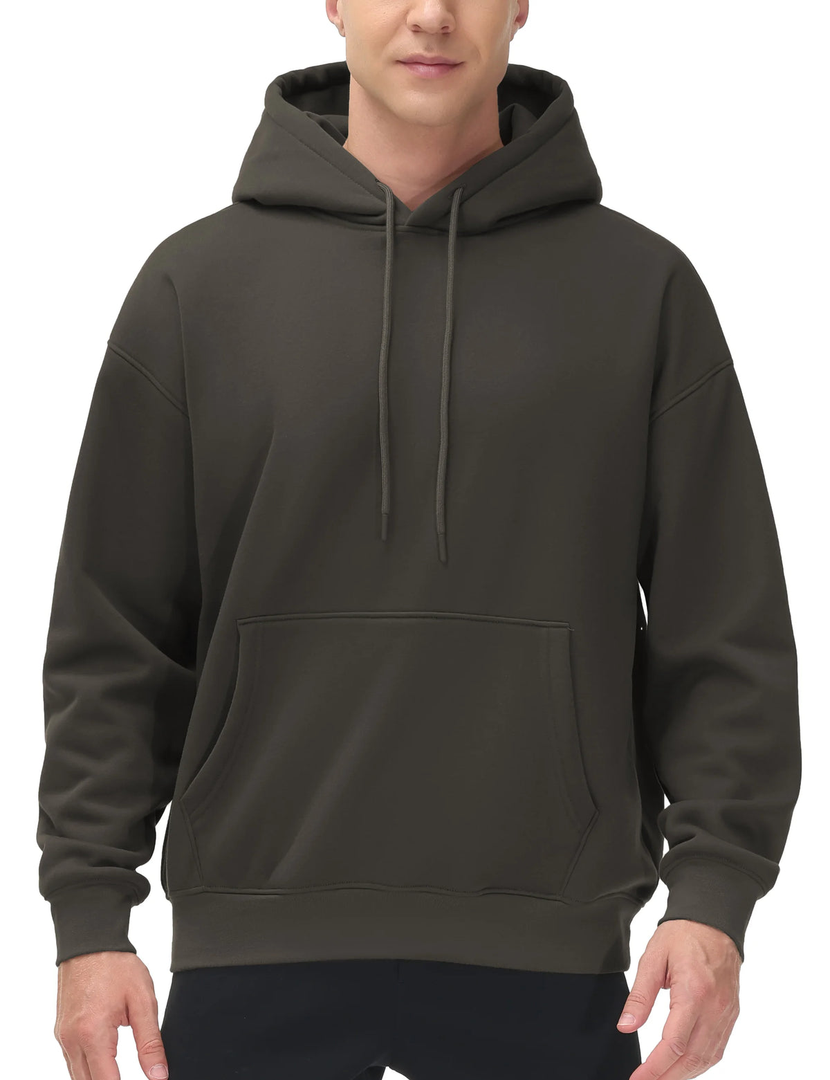 THE GYM PEOPLE Men's Loose Fit Pullover Hoodie Soft Lightweight Hooded Sweatshirt with Pockets