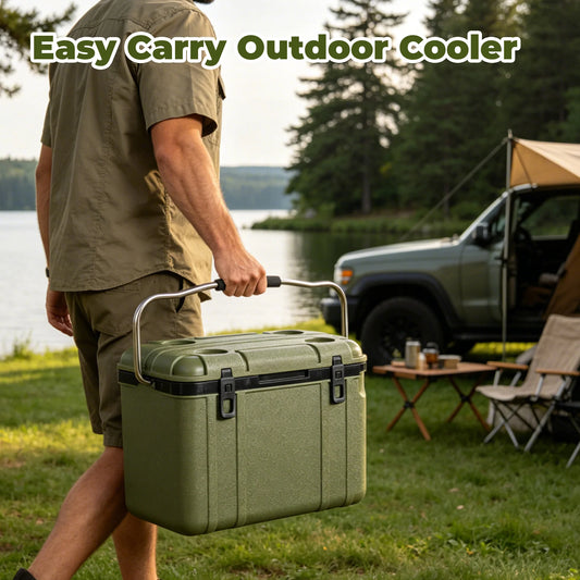 Durable Hard Shell Insulated Cooler For Outdoor Adventures