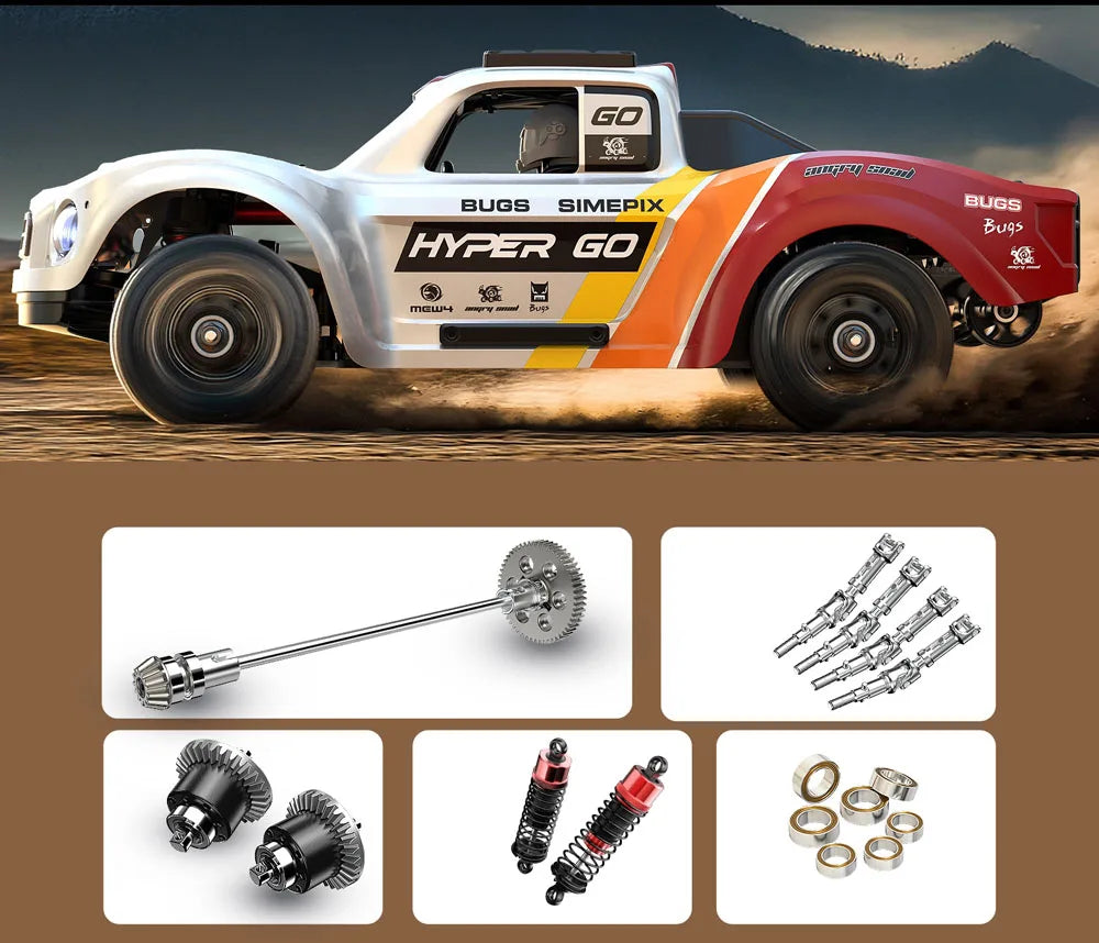 Jyscend Hyper Go Brushless 4WD RC Car With Gyroscope