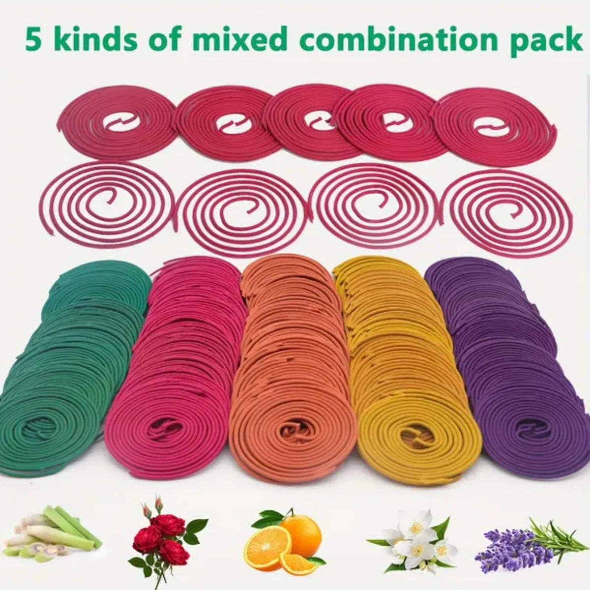 Premium Spiral Incense Coils Aromatherapy Blend For Meditation And Relaxation