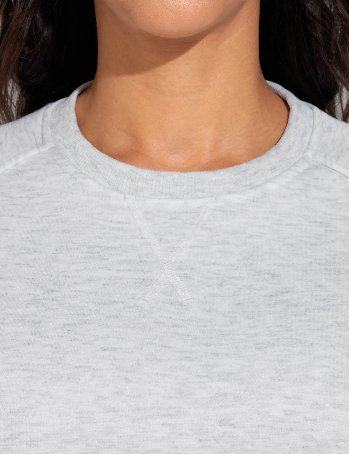 THE GYM PEOPLE Women's Long Sleeves Fleece Sweatshirts Loose Fit Crewneck Workout Casual Pullover Tops