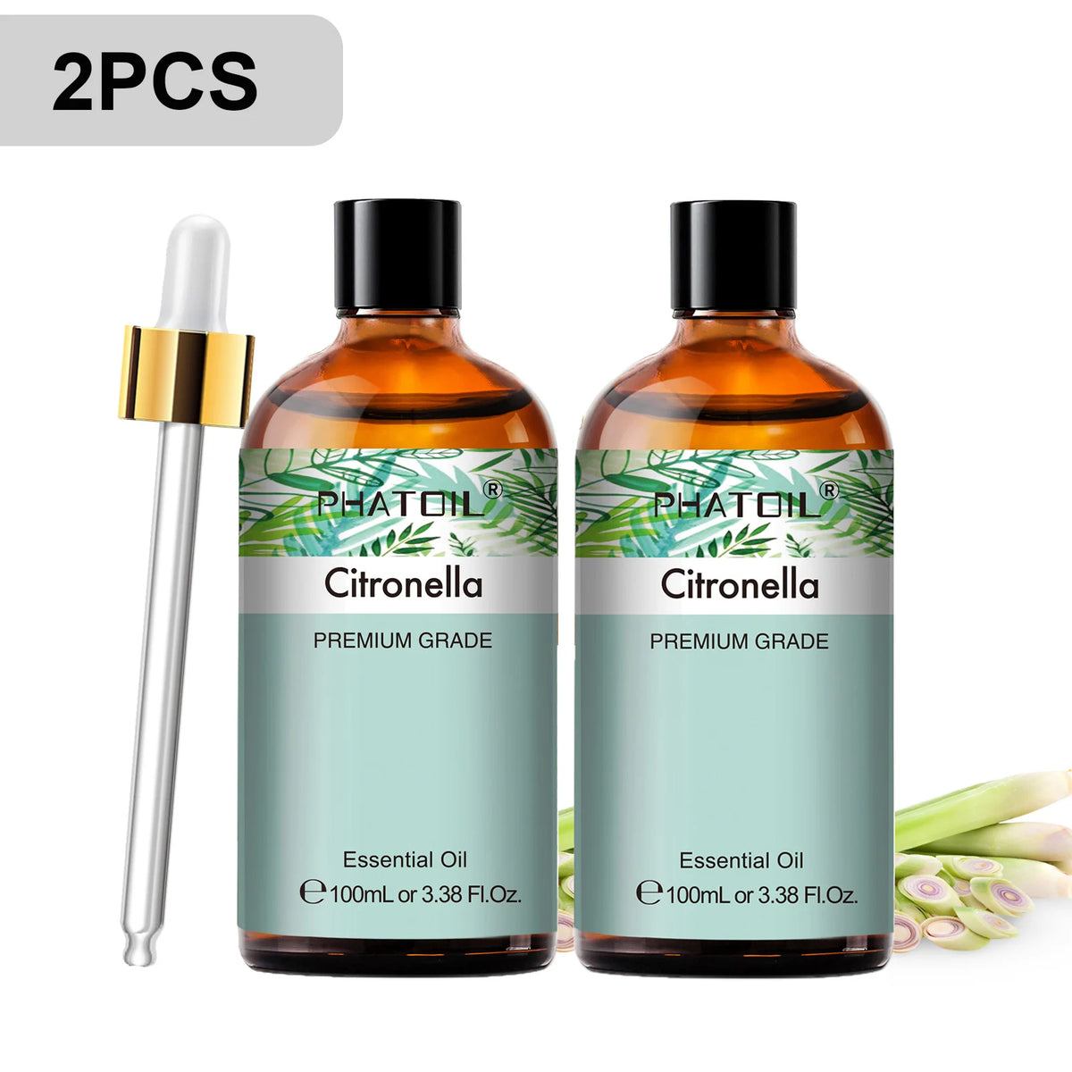 Phatoil Premium Aromatherapy Essential Oil Set For Diffuser Use