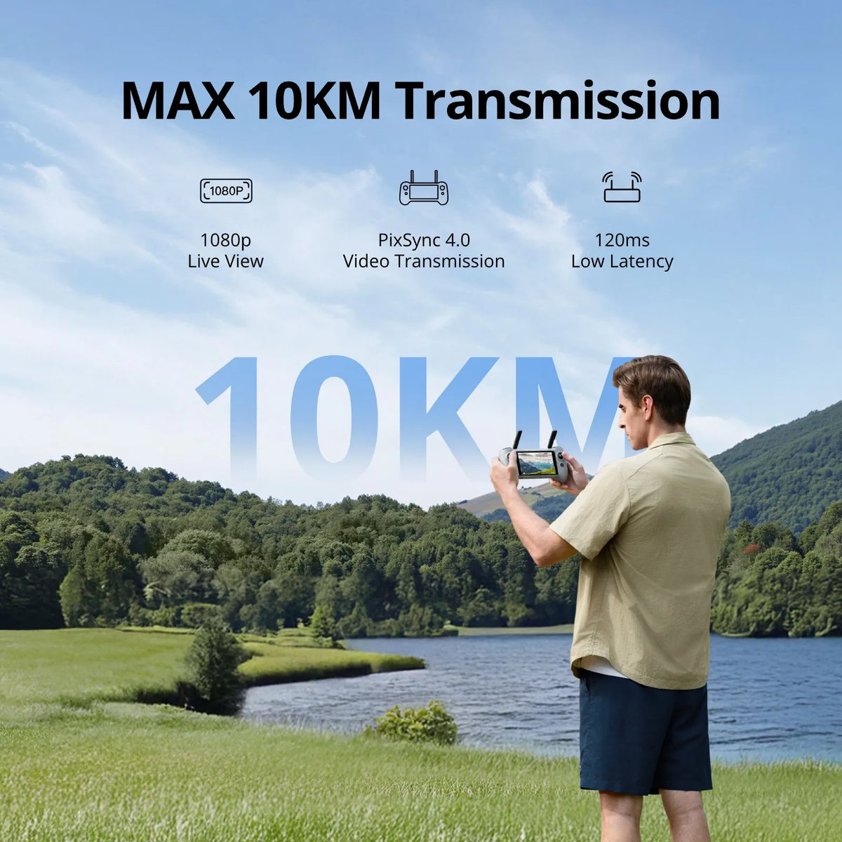 Potensic C0 Atom 2 Drone PTD Remote Control 4K Camera