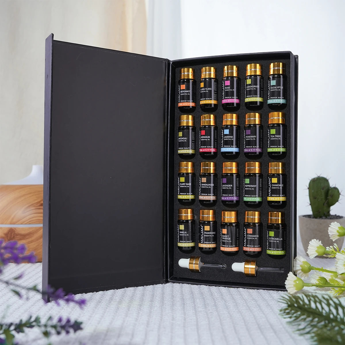 Mayjam 20 Piece Natural Aromatherapy Essential Oils Set
