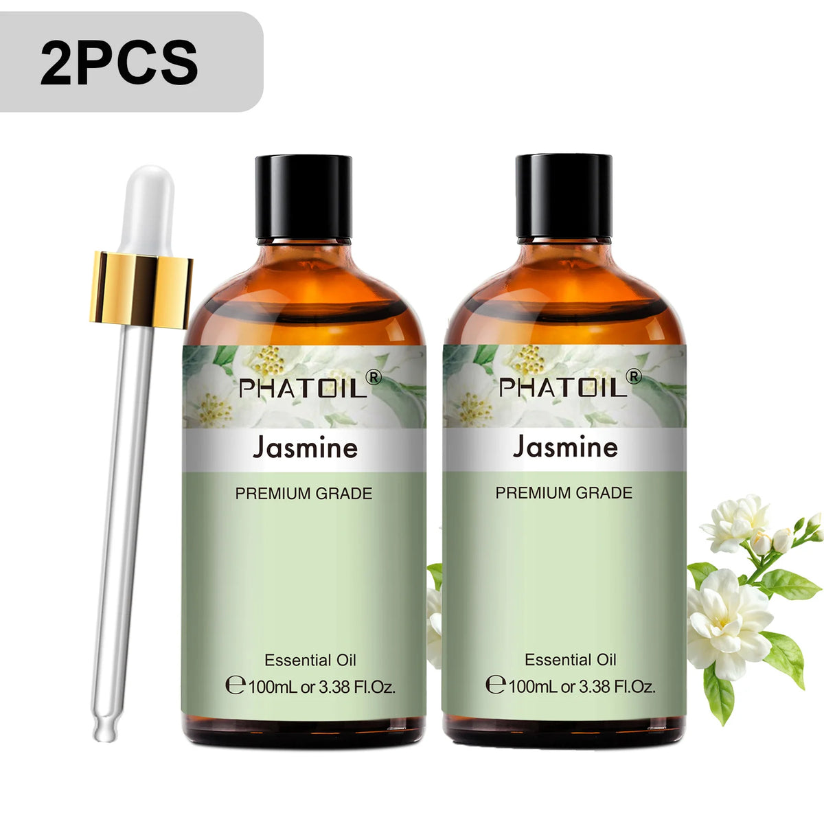 Phatoil Premium Aromatherapy Essential Oil Set For Diffuser Use