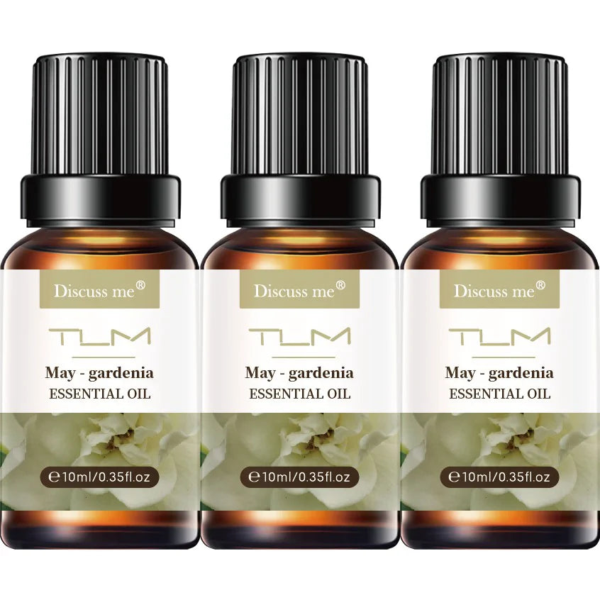 Lavender Lemon Rose Essential Oil Set for Diffusers and Gifts