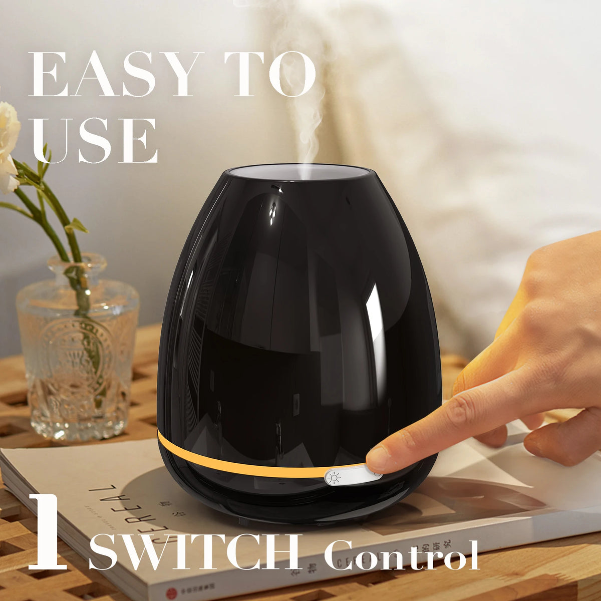 Fashome Desktop Aromatherapy Diffuser With Cool Mist Feature