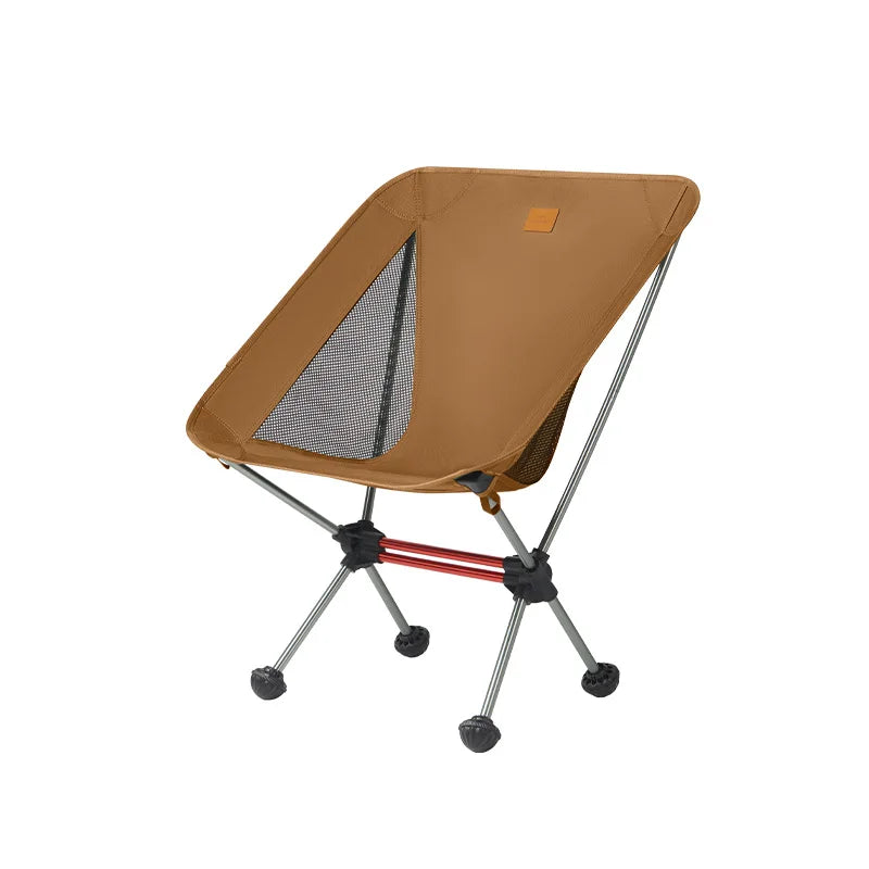 Naturehike Ultralight Camping Chair Anti-Sinking Feet Foldable Backpacking Moon Chairs for Garden Beach Fishing Outdoor Use