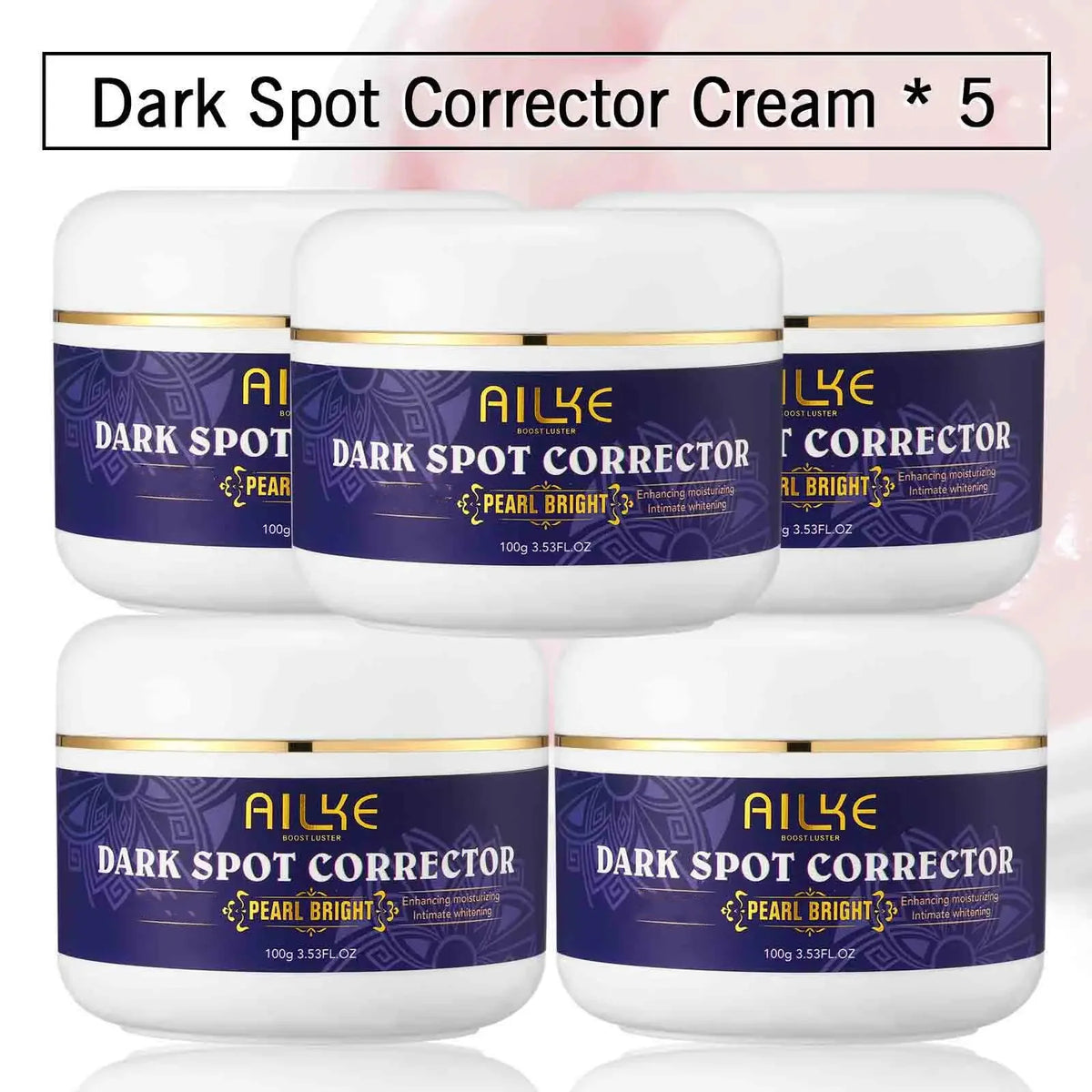 AILKE Glutathione Skin Care Set With Brightening Soap And Cream