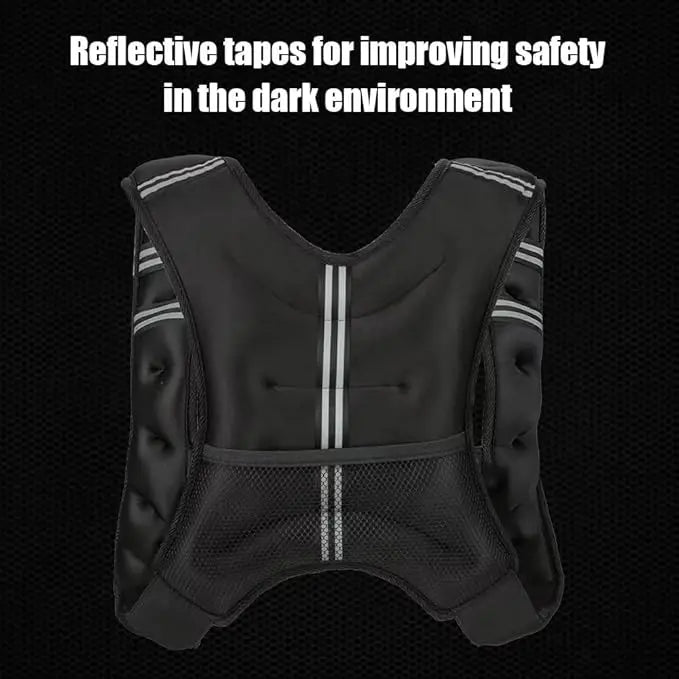 Adjustable Weighted Vest For Men And Women Fitness Training Equipment
