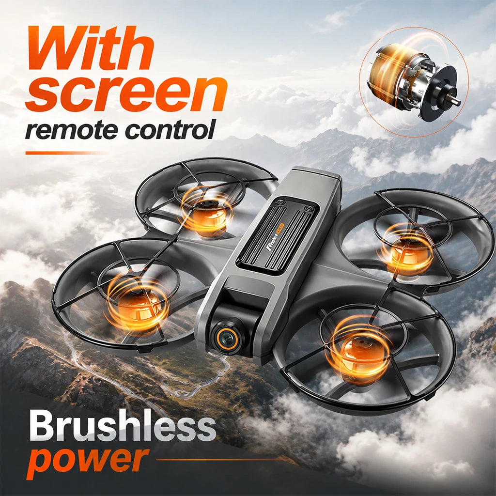 Znlyrion 8K Dual Camera RC Drone With Brushless Motor System