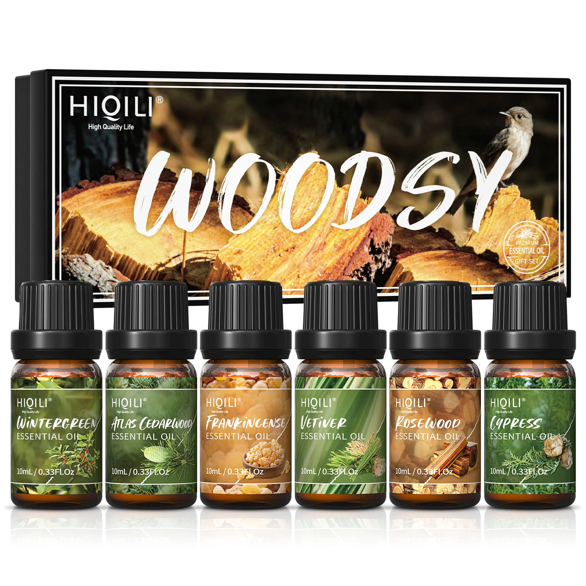 HIQILI Pure Fragrance Oil Set For Aromatherapy And DIY Crafts