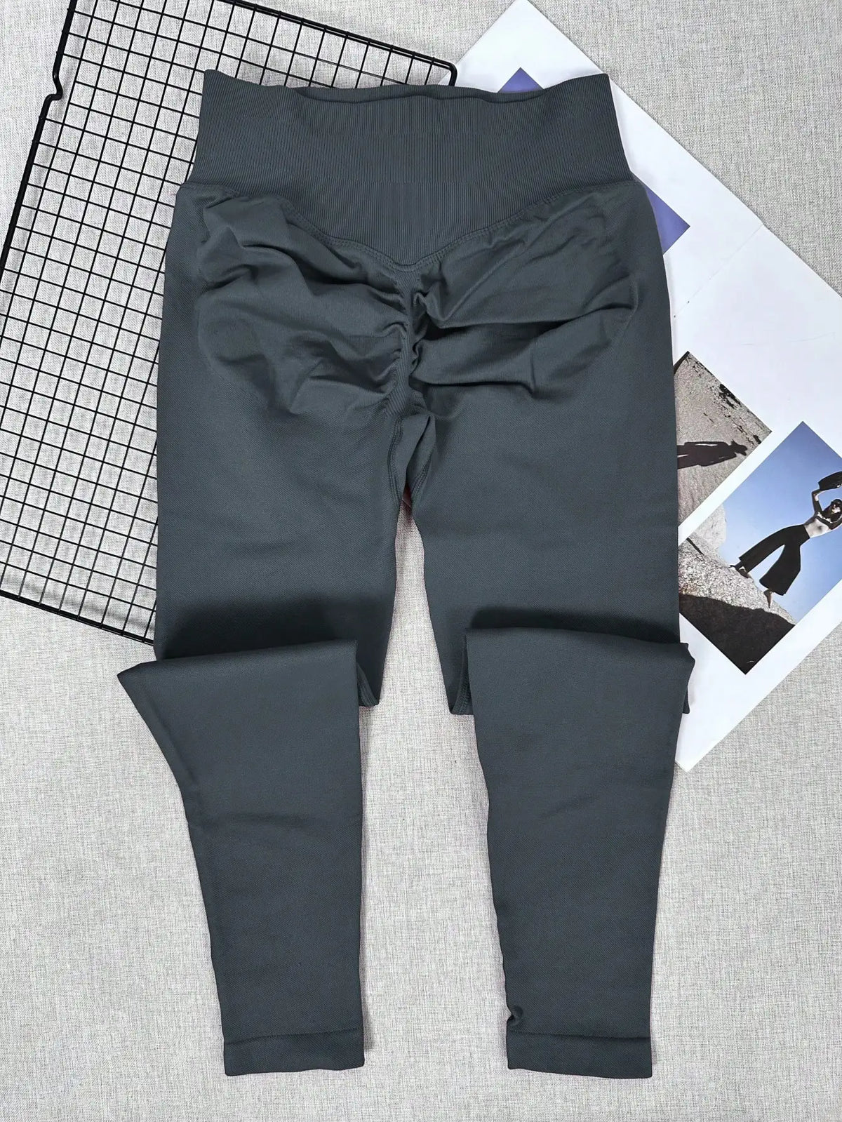 Seamless Yoga Leggings With Tummy Control And Squat Proof Features