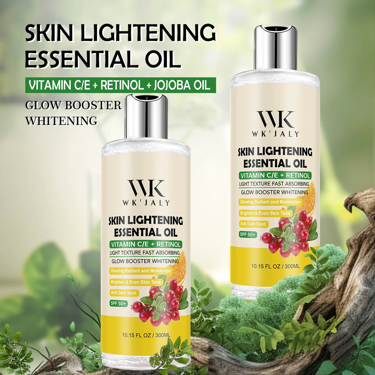WK JALY Moisturizing Body Oil For Smooth, Radiant Looking Skin
