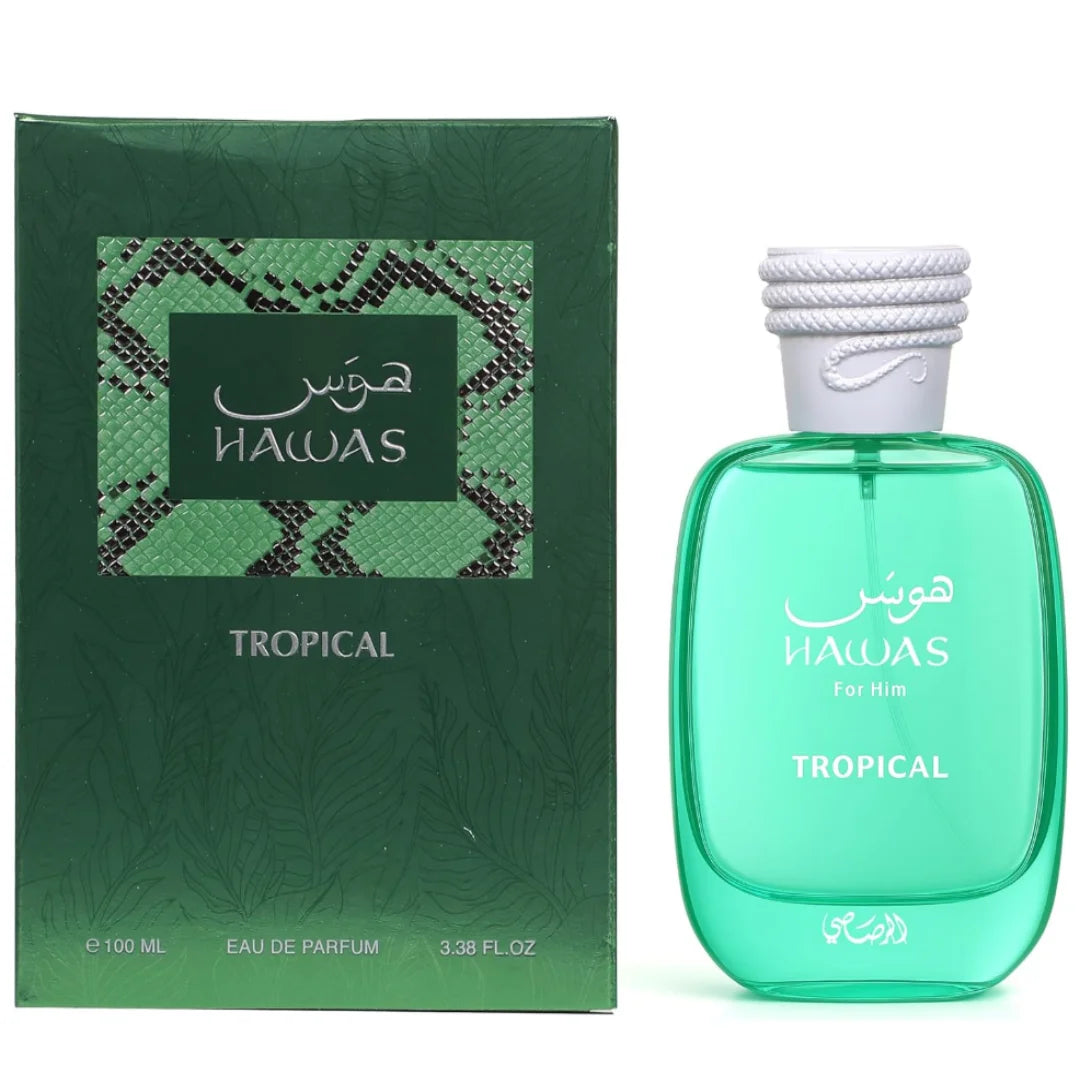 Rasasi Hawas Ice Eau De Parfum Fresh Aquatic Citrus Fragrance