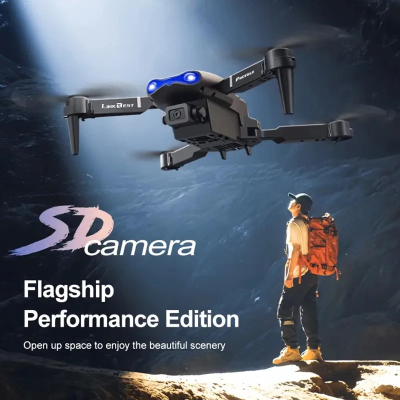 ZNLYRION Dual Camera FPV Foldable Drone With Optical Flow Hover