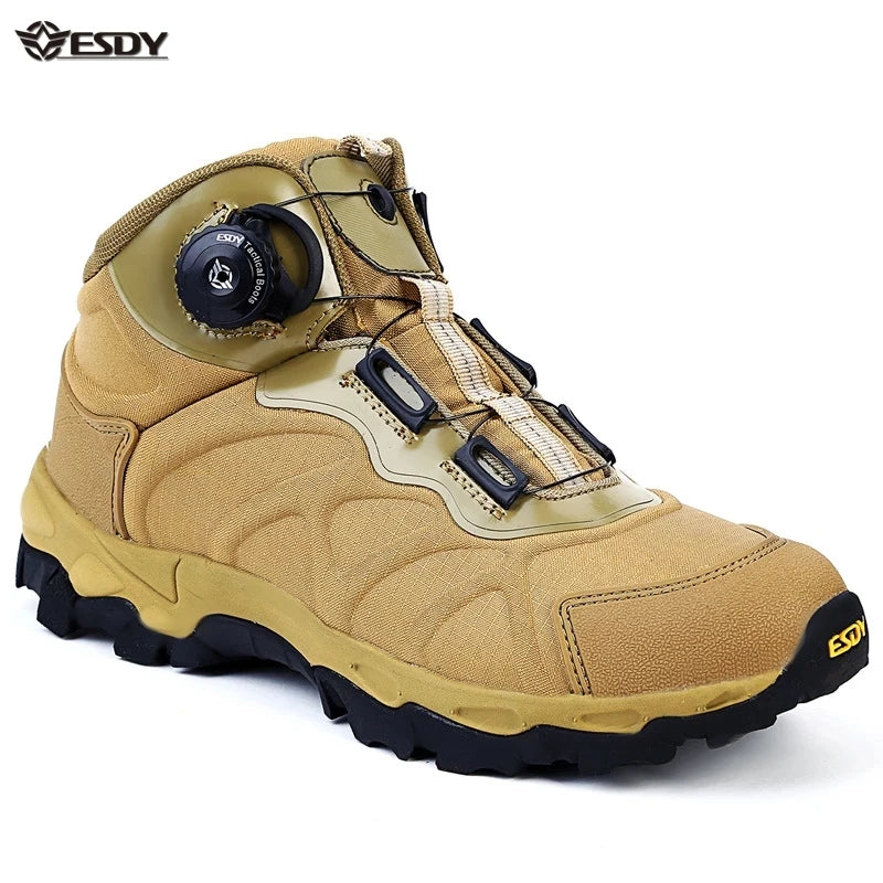 Kolinlov Men Waterproof Hiking Boots Adventure Outdoor Footwear