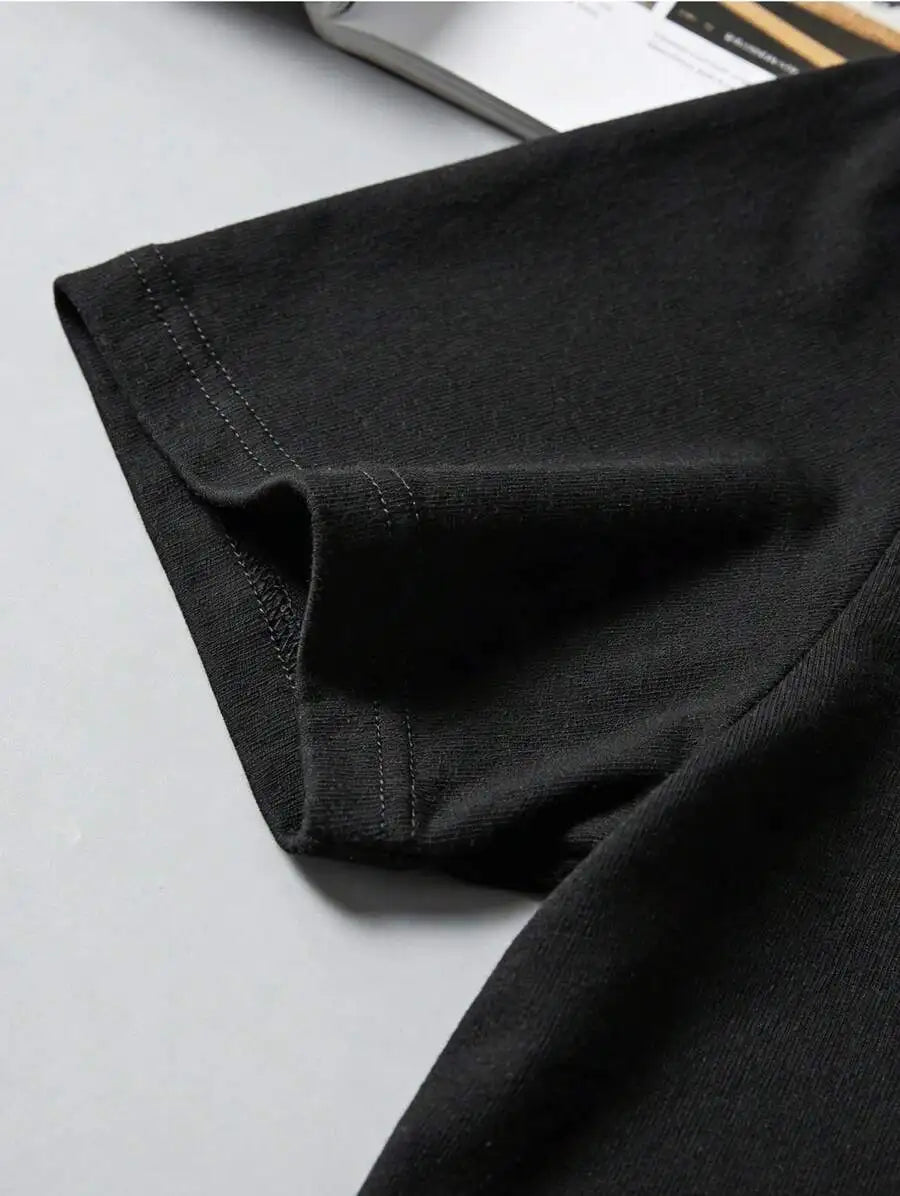 1pc Mens Clothes It Is What Print Black TShirt, Unisex Casual Crew Neck Tshirt, Plus Size Men's Clothing 5XL, Lightweight 220gsm