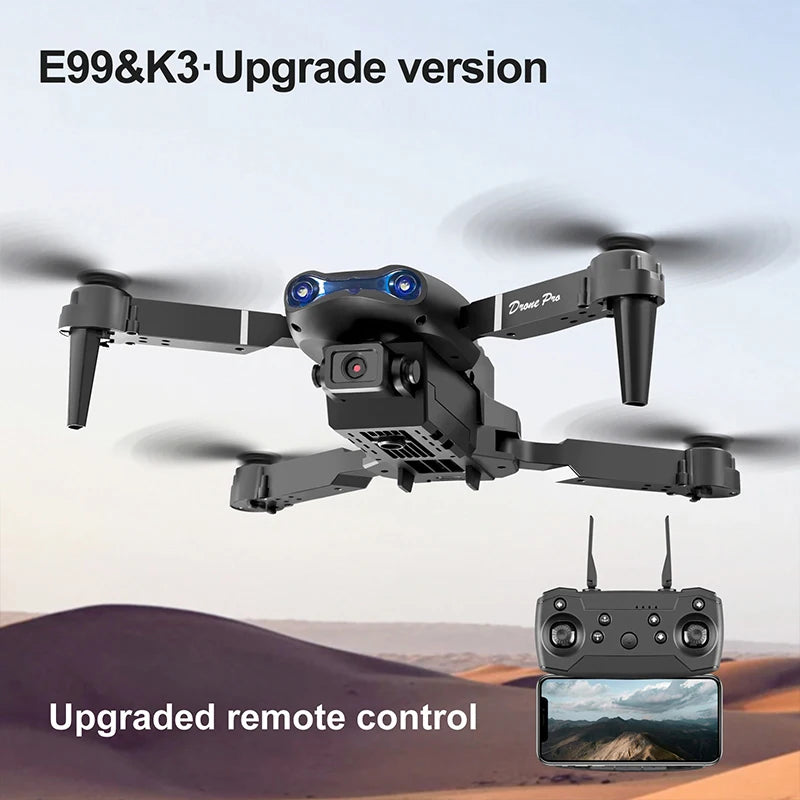 ZNLYRION Dual Camera FPV Foldable Drone With Optical Flow Hover