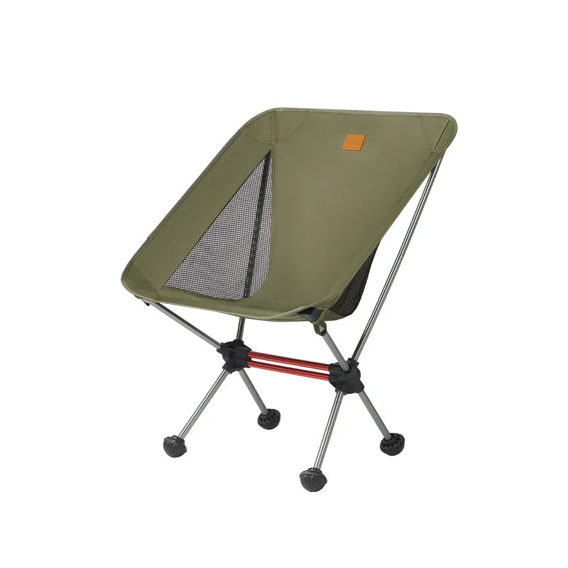 Naturehike Ultralight Camping Chair Anti-Sinking Feet Foldable Backpacking Moon Chairs for Garden Beach Fishing Outdoor Use