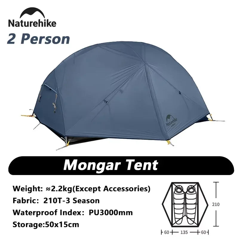 Naturehike Mongar Double Layer Waterproof Camping Tent