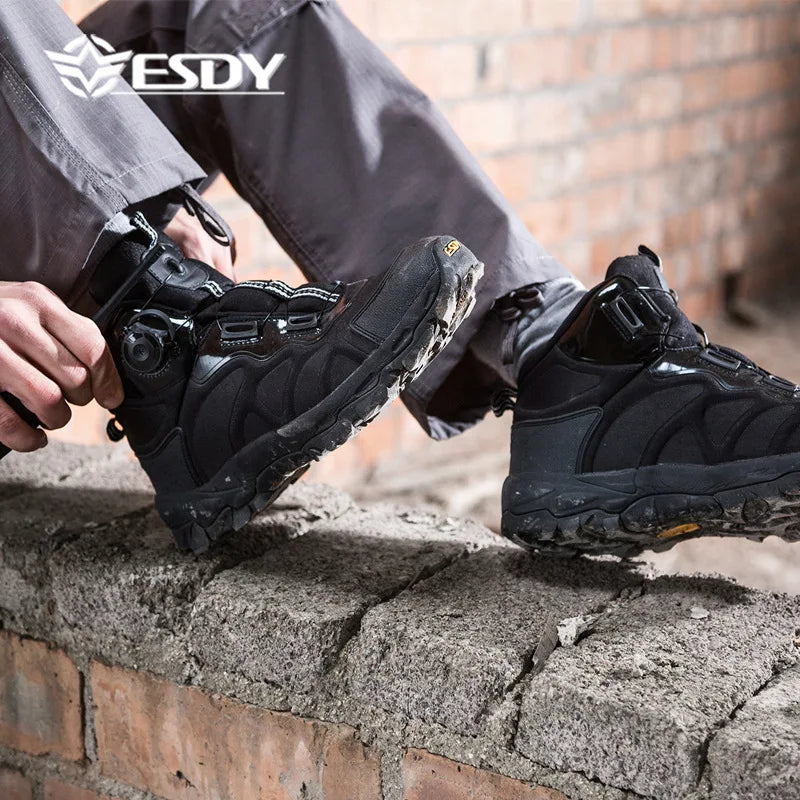 Kolinlov Men Waterproof Hiking Boots Adventure Outdoor Footwear