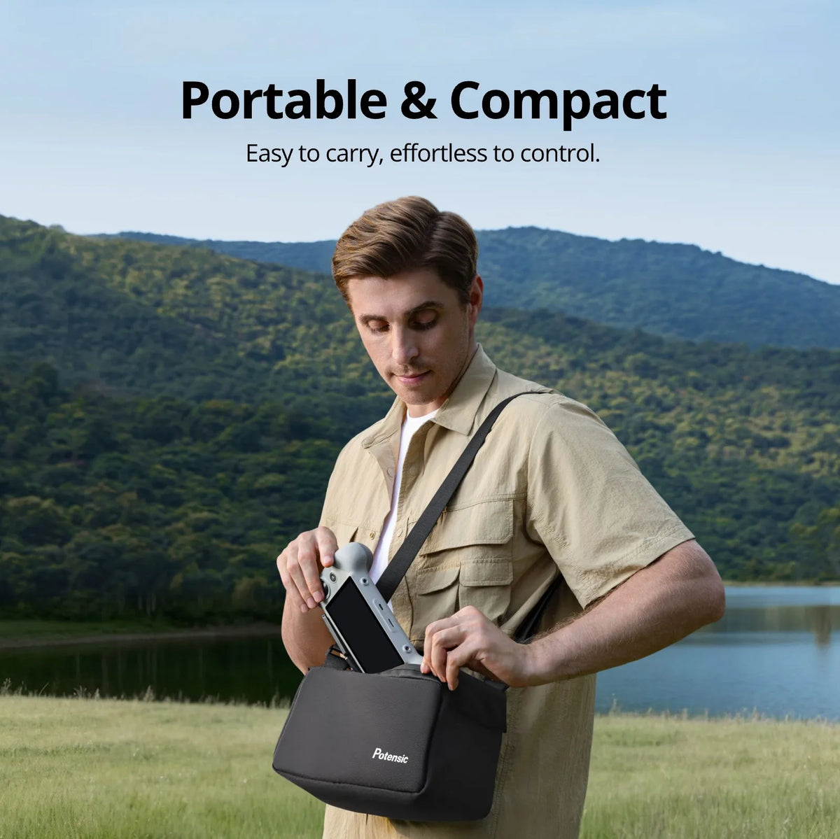 Potensic C0 Atom 2 Drone PTD Remote Control 4K Camera