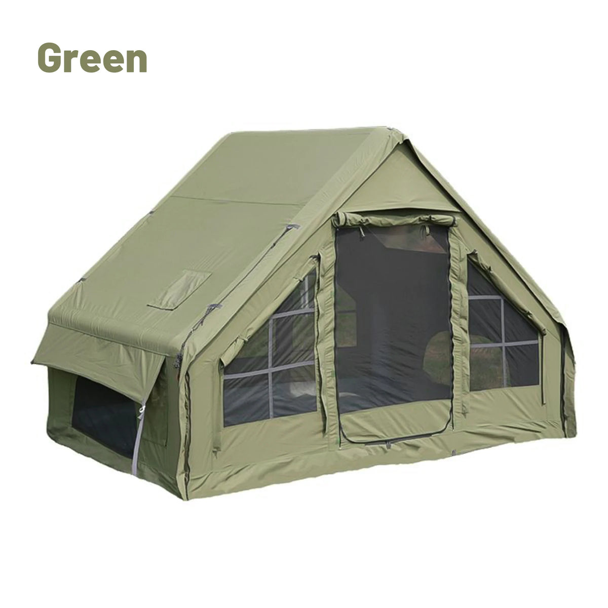 Pakicetus Waterproof Inflatable Family Camping Tent With Stove Plug