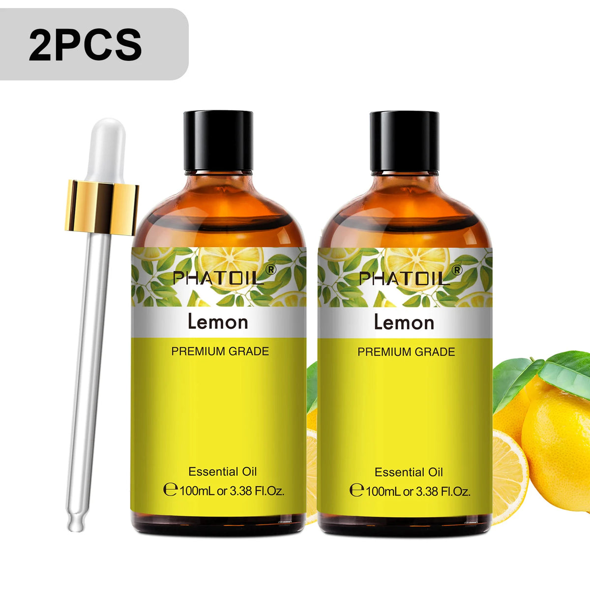 Phatoil Premium Aromatherapy Essential Oil Set For Diffuser Use