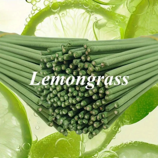 Premium Lemongrass Bamboo Incense Sticks For Home Relaxation