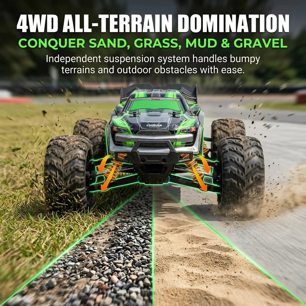 WLtoys High Speed 4WD Off Road Monster Truck RC Car