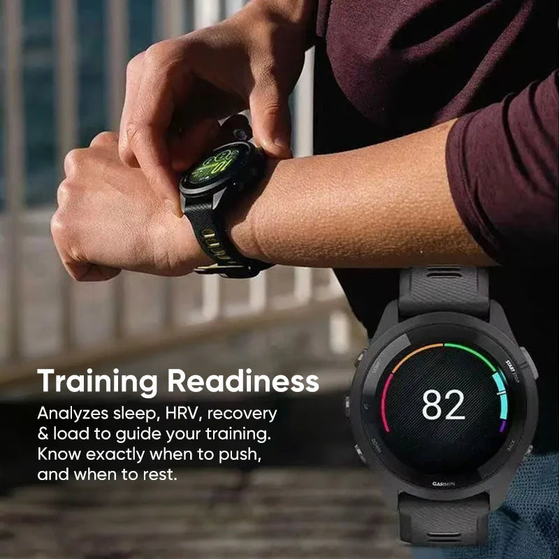 Garmin Forerunner 265 GPS Smartwatch With Integrated Heart Rate Tracking