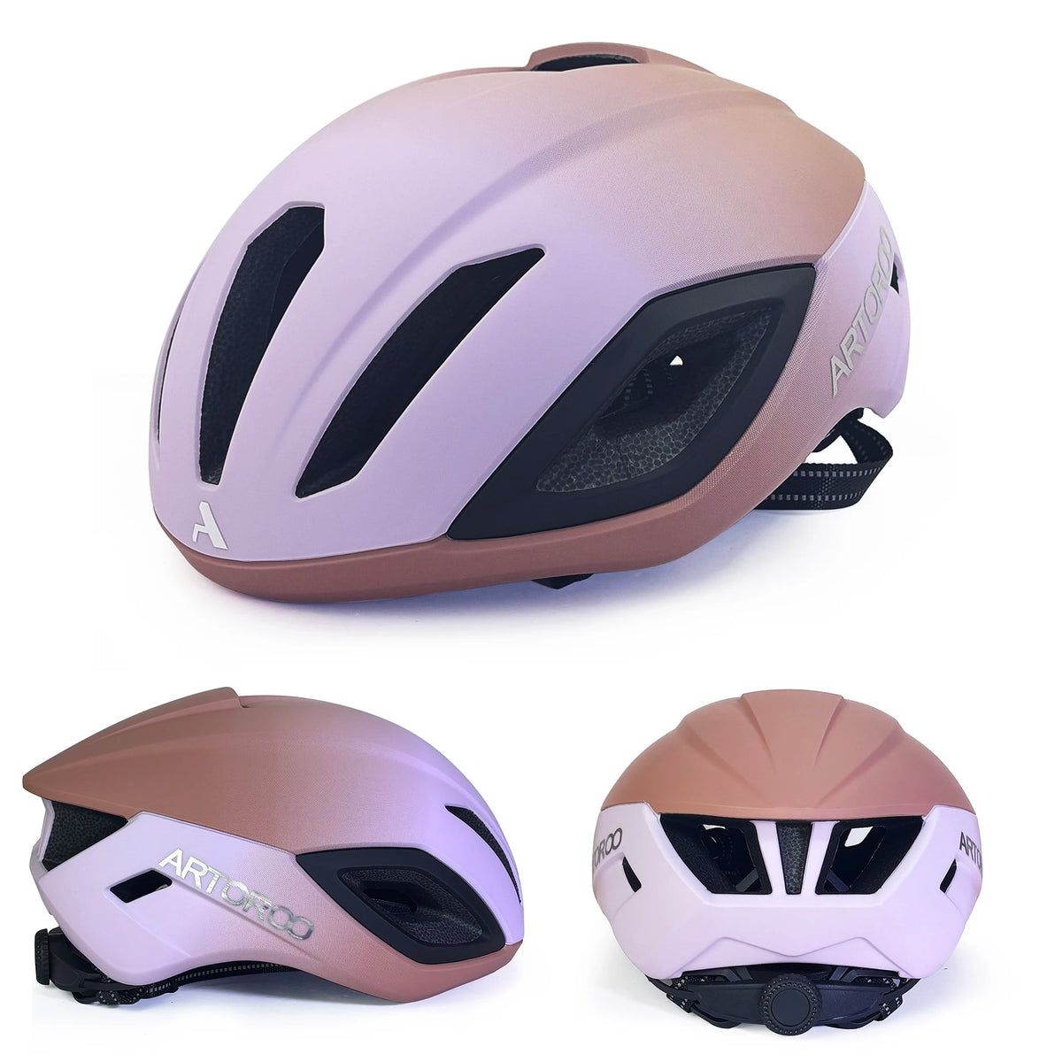 ARTOROO Road Bike Bicycle Helmet for Adult Women and Men, Ultralight Aero Large Size Woman Bicycle Cycling Helmet Size Adjustable