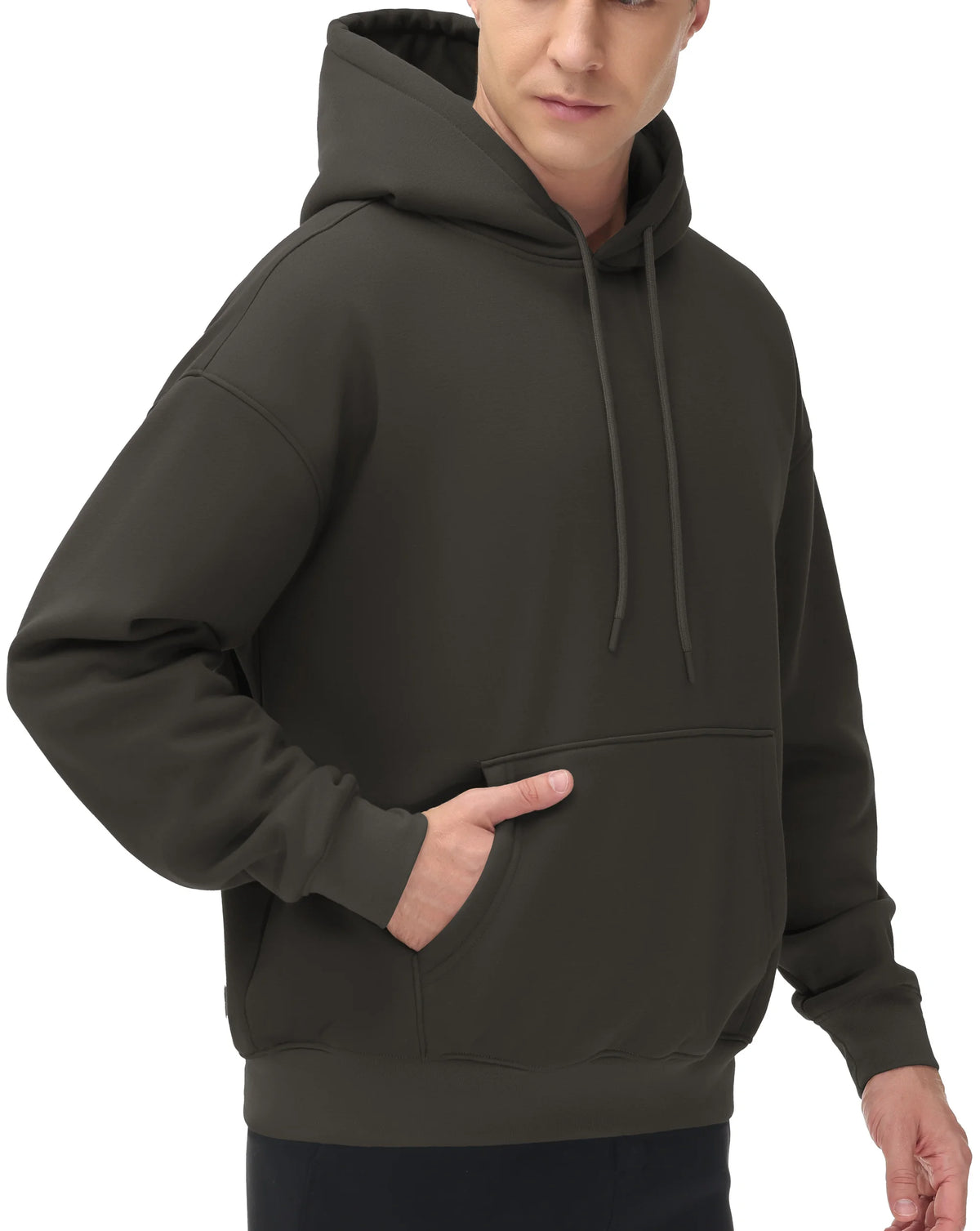 THE GYM PEOPLE Men's Loose Fit Pullover Hoodie Soft Lightweight Hooded Sweatshirt with Pockets