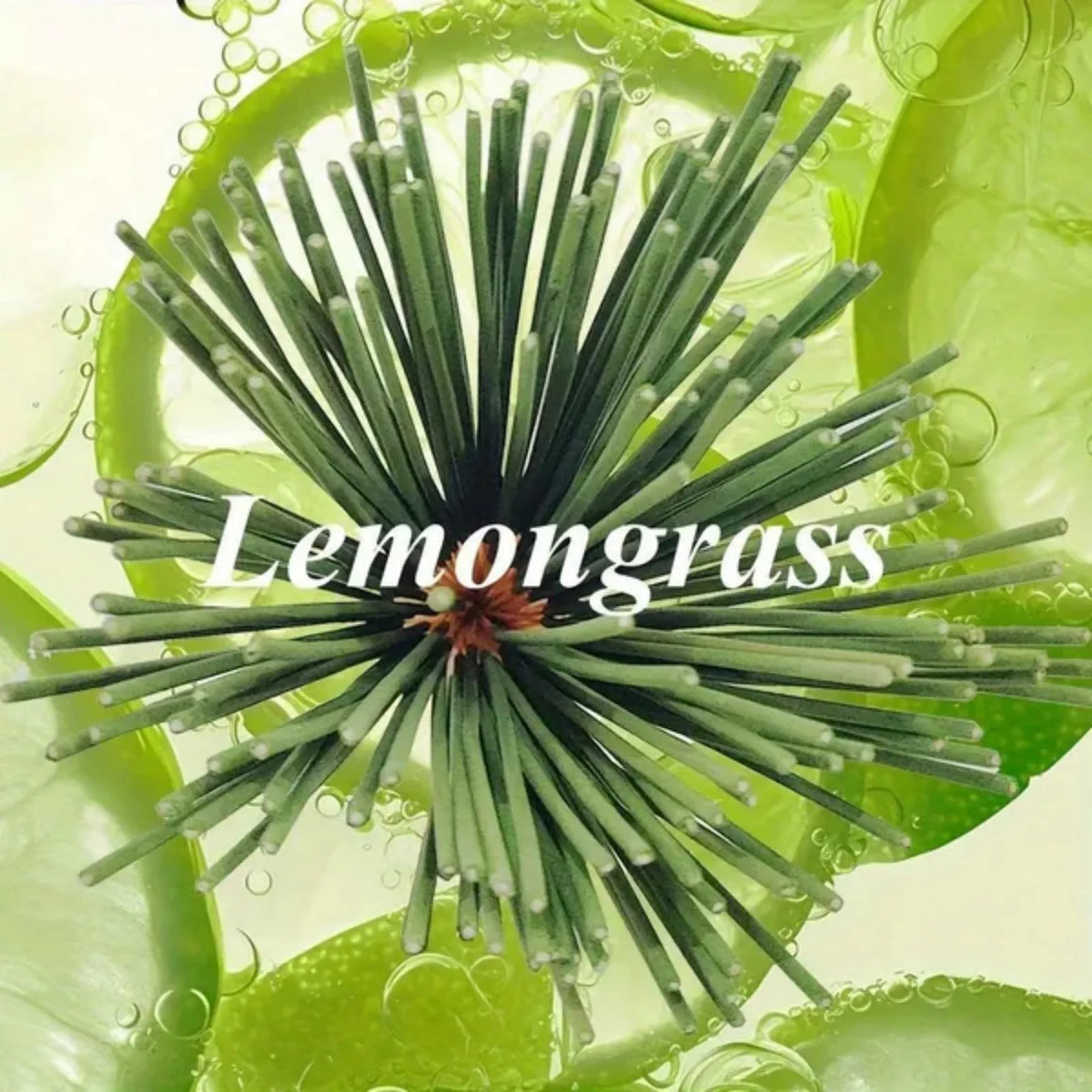 Premium Lemongrass Bamboo Incense Sticks For Home Relaxation