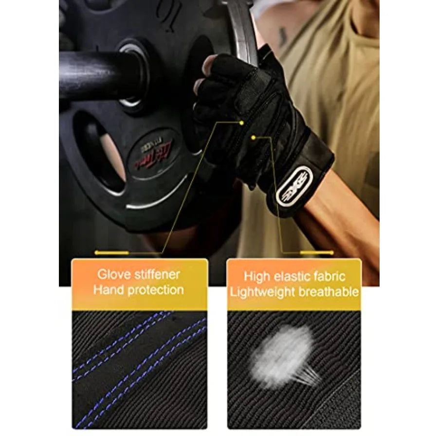 Professional Lifting Gloves For Gym Workouts With Wrist Support