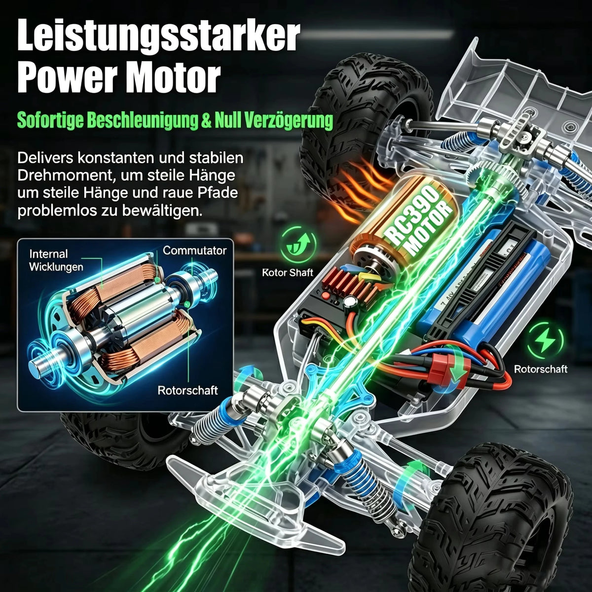 WLtoys High Speed 4WD Off Road Monster Truck RC Car