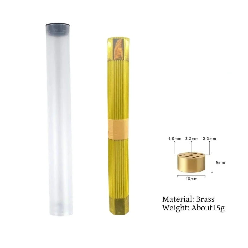 Indian Sandalwood Incense Sticks With Holder For Home Aromatherapy