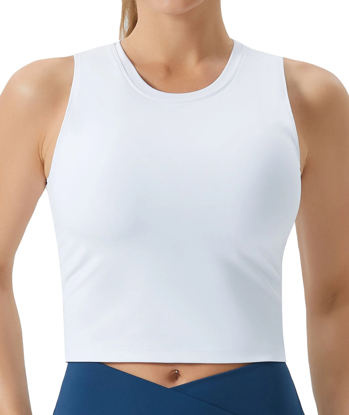 The Gym People Women Sleeveless Sports Bra With Removable Pads