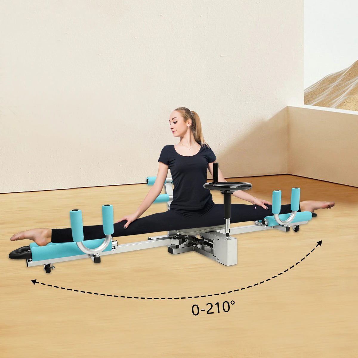 Adjustable Leg Stretcher Machine For Home Gym Flexibility Training