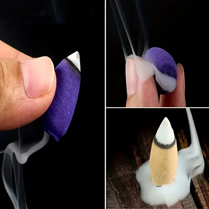Mixed Scent Backflow Incense Cones for Waterfall Smoke Burners