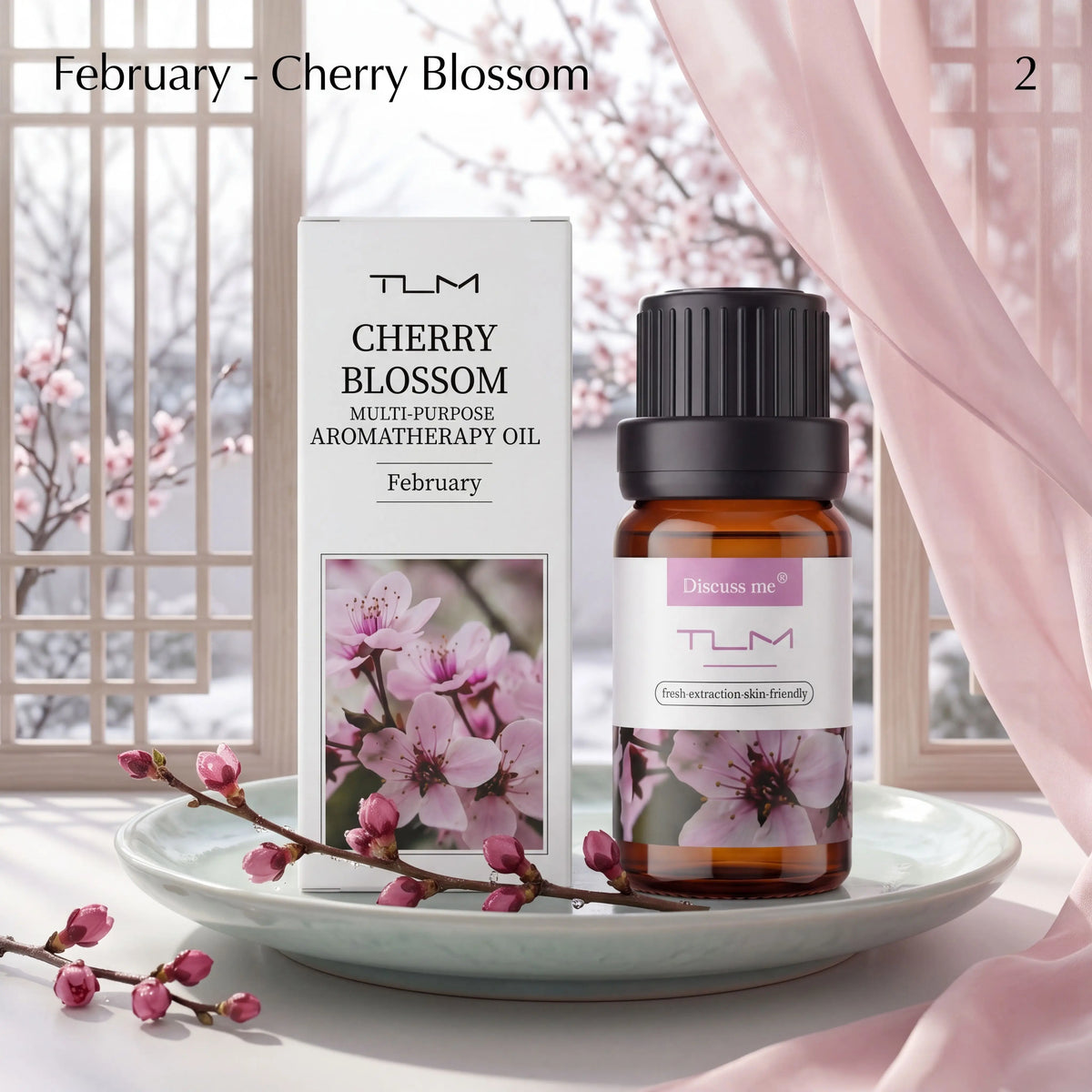 Lavender Lemon Rose Essential Oil Set for Diffusers and Gifts