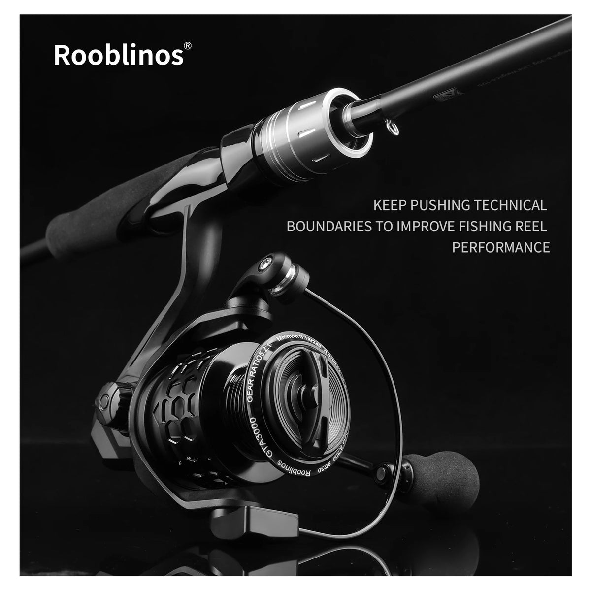 Rooblins GTA3 Spinning Fishing Reel For Saltwater And Freshwater Use